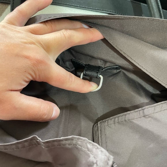 Matt & Nat Black Vegan Canvas Weekender Duffel Bag Like New - Picture 12 of 16